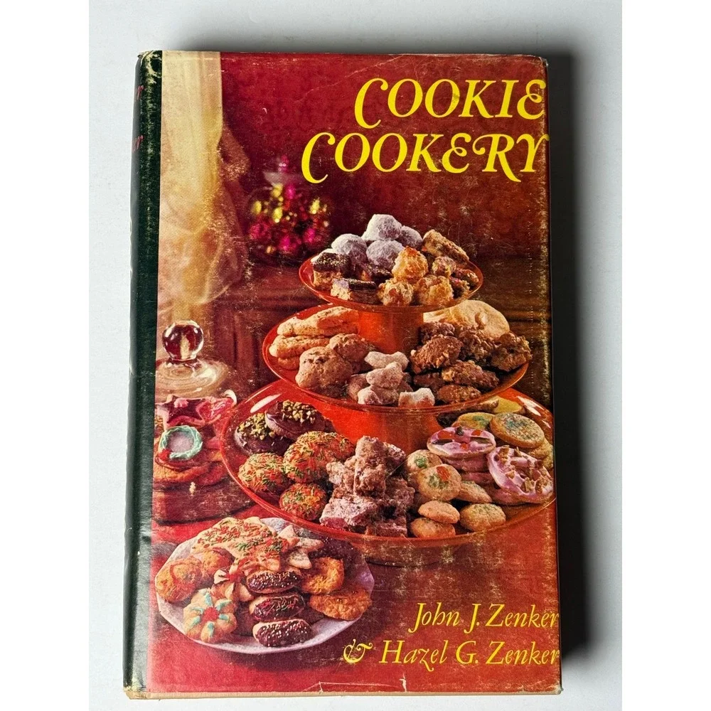 Cookie‎ Cookery Cookbook Vintage Recipes John J Zenker Hazel G Zenker